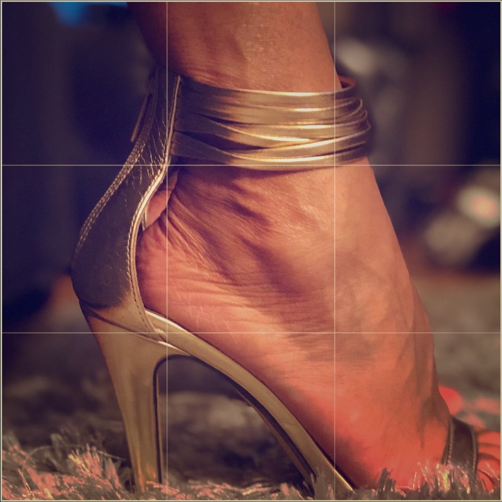 Solid Gold heels!